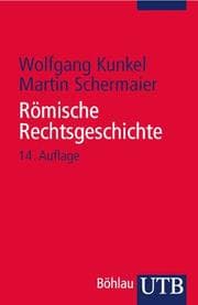 Tapa de Römische Rechtsgeschichte