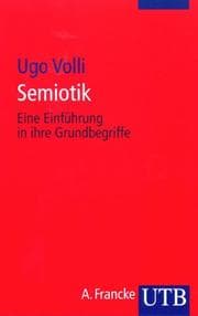 Tapa de Semiotik. Eine Einführung in ihre Grundbegriffe