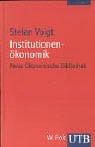 Tapa de Institutionenökonomik
