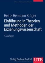Tapa de Einführung in Theorien und Methoden der Erziehungswissenschaft