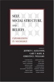 Tapa de Self, social structure, and beliefs