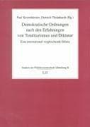 Tapa de Demokratische Ordnungen nach den Erfahrungen von Totalitarismus und Diktatur