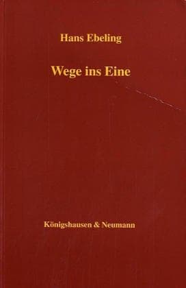 Tapa de Wege ins Eine
