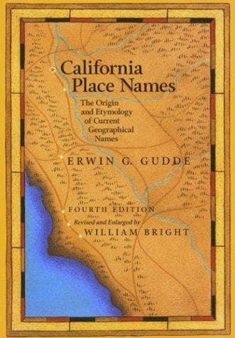 Tapa de California Place Names