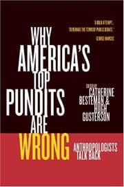 Tapa de Why America's top pundits are wrong