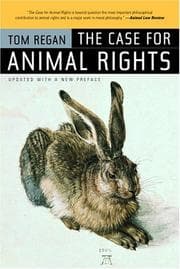 Tapa de The case for animal rights