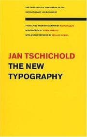 Tapa de The New Typography (Weimar & Now: German Cultural Criticism)