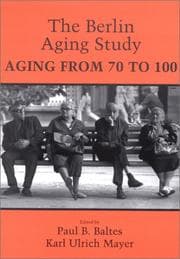 Tapa de The Berlin aging study