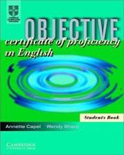 Tapa de Objective proficiency
