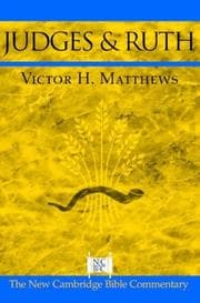 Tapa de Judges and Ruth (New Cambridge Bible Commentary)