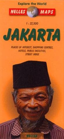 Tapa de Nelles Jakarta Travel Map