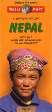 Tapa de Nelles Nepal Travel Map