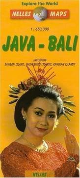 Tapa de Java-Bali Travel Map