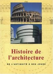 Tapa de Historie De l'Architecture De l'Antiquite a Nos Jours (French Edition)