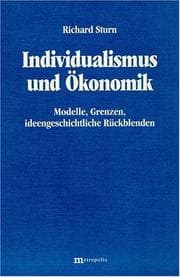 Tapa de Individualismus und Okonomik
