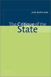 Tapa de The Critique of the State