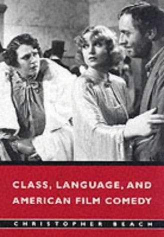 Tapa de Class, language, and American film comedy