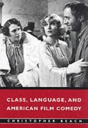 Tapa de Class, language, and American film comedy