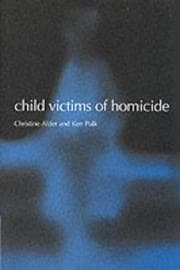 Tapa de Child Victims of Homicide