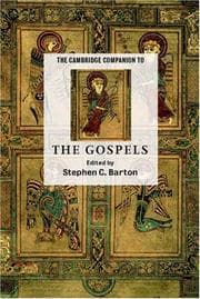 Tapa de The Cambridge Companion to the Gospels