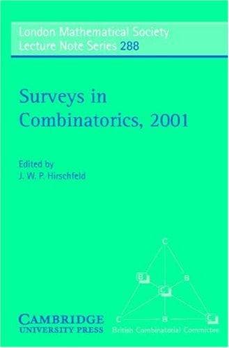 Tapa de Surveys in Combinatorics, 2001