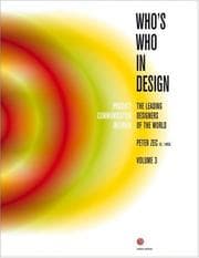 Tapa de Who's Who in Design