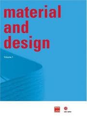 Tapa de Material and Design Vol. 1