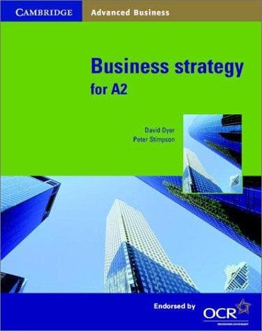 Tapa de Business Strategy for A2