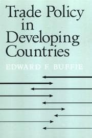 Tapa de Trade Policy in Developing Countries