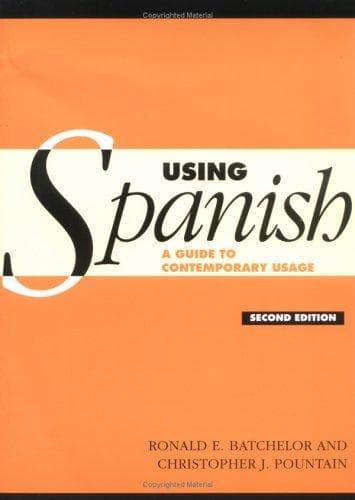 Tapa de Using Spanish