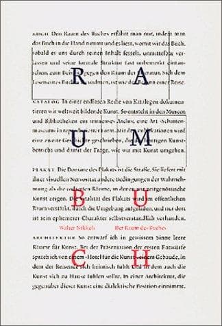 Tapa de Der Raum Des Buches