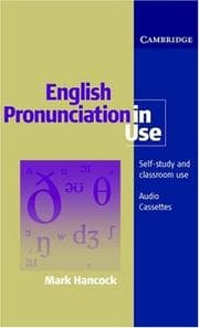 Tapa de English Pronunciation in Use Audio Cassette Set (English Pronunciation in Use)