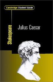 Tapa de Cambridge Student Guide to Julius Caesar (Cambridge Student Guides)
