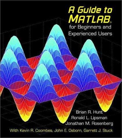 Tapa de A guide to MATLAB