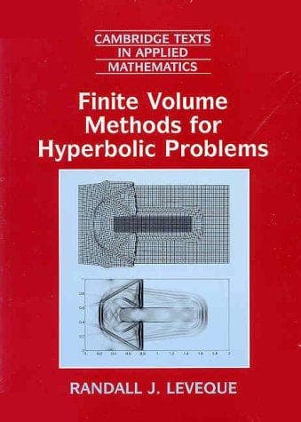 Tapa de Finite Volume Methods for Hyperbolic Problems (Cambridge Texts in Applied Mathematics)