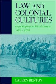 Tapa de Law and Colonial Cultures