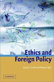 Tapa de Ethics and foreign policy