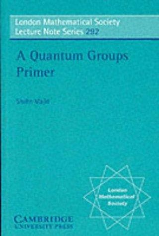 Tapa de A Quantum Groups Primer