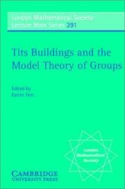 Tapa de Tits Buildings and the Model Theory of Groups