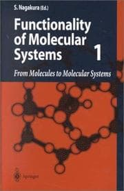 Tapa de Functionality of Molecular Systems