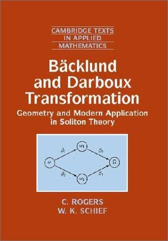 Tapa de Backlund and Darboux Transformations