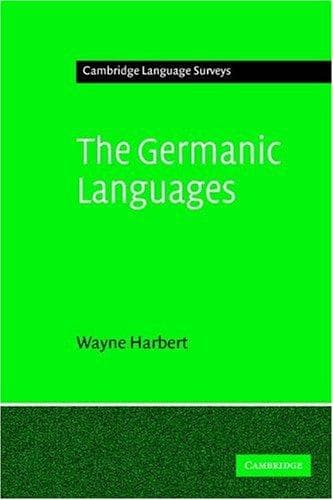 Tapa de The Germanic Languages (Cambridge Language Surveys)