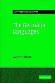Tapa de The Germanic Languages (Cambridge Language Surveys)