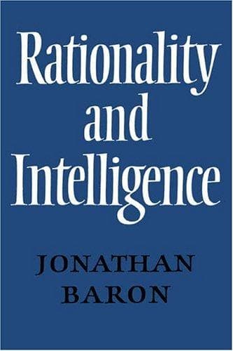 Tapa de Rationality and intelligence