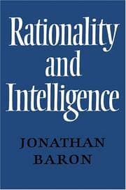 Tapa de Rationality and intelligence