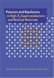 Tapa de Polarons and bipolarons in high-Tc superconductors and related materials