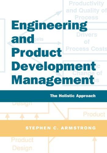Tapa de Engineering and Product Development Management