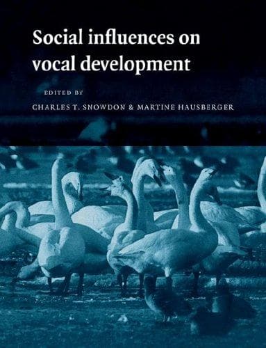 Tapa de Social Influences on Vocal Development