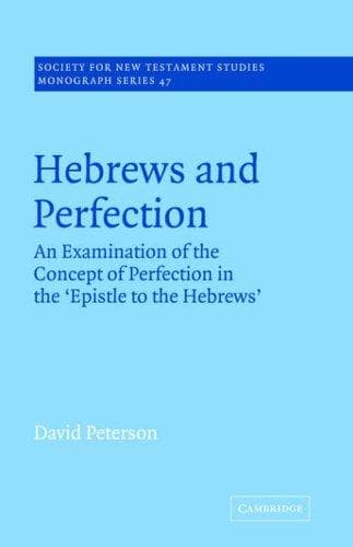 Tapa de Hebrews and perfection