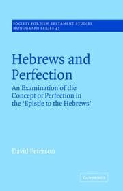 Tapa de Hebrews and perfection